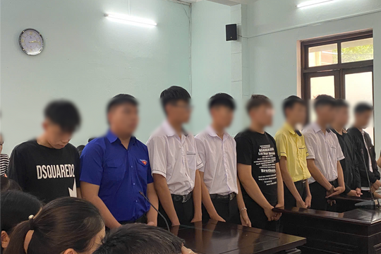 Truy đuổi khiến nạn nhân rơi từ tầng 3, nhóm thanh thiếu niên lĩnh án