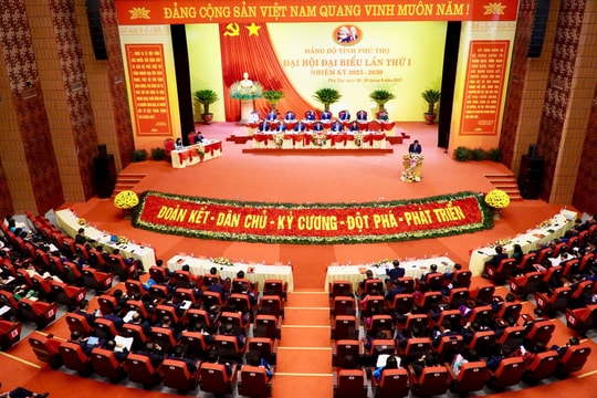 Phiên họp trù bị Đại hội đại biểu Đảng bộ tỉnh Phú Thọ lần thứ I
