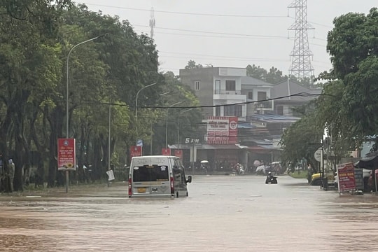 Thái Nguyên chủ động ứng phó mưa lũ do hoàn lưu bão số 10