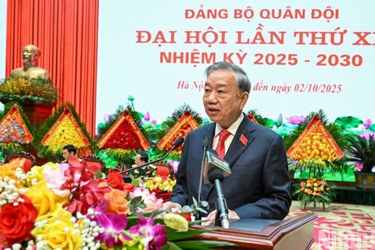 Phát biểu chỉ đạo của Tổng Bí thư Tô Lâm tại Đại hội đại biểu Đảng bộ Quân đội lần thứ XII, nhiệm kỳ 2025-2030