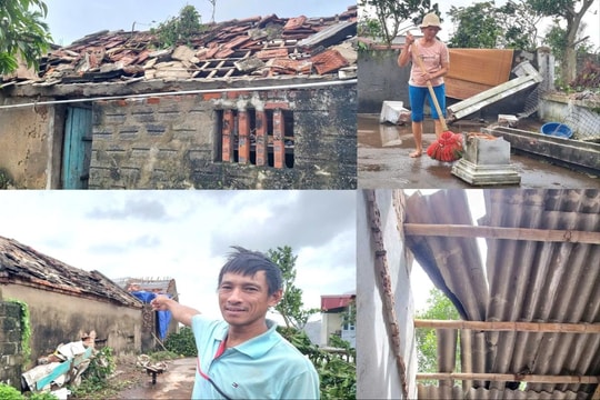 Người dân kể lại giây phút lốc xoáy càn quét kinh hoàng