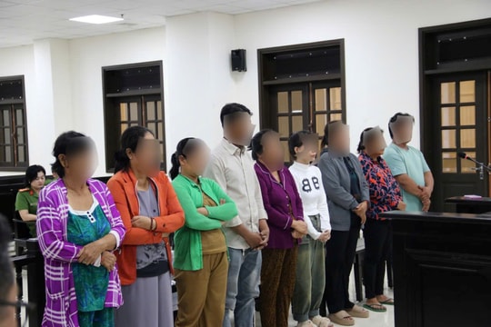 Tuyên án nhóm bị cáo trong đường dây buôn bán 43 phụ nữ sang nước ngoài