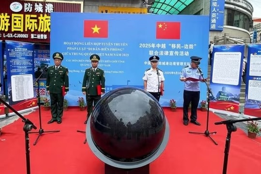 BĐBP Quảng Ninh thắt chặt hợp tác biên giới với Trung Quốc
