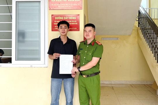 Nhiều thanh niên Quảng Trị viết đơn tình nguyện tham gia nghĩa vụ CAND năm 2026