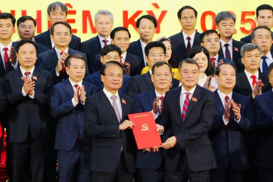 Ông Đặng Xuân Phong được chỉ định giữ chức Bí thư Tỉnh ủy Ninh Bình