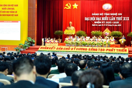 Đại hội Đảng bộ tỉnh Nghệ An: Dấu mốc quan trọng trên hành trình phát triển