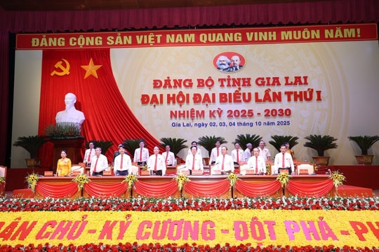 Khai mạc Phiên trù bị Đại hội Đảng bộ tỉnh Gia Lai lần thứ I