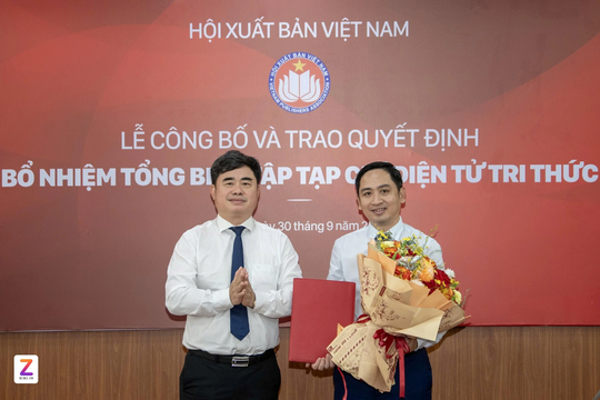 Ông Lâm Quang Hiếu làm Tổng Biên tập Tạp chí điện tử Tri Thức