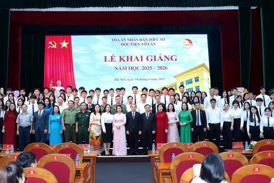Học viện Tòa án khai giảng năm học 2025 - 2026
