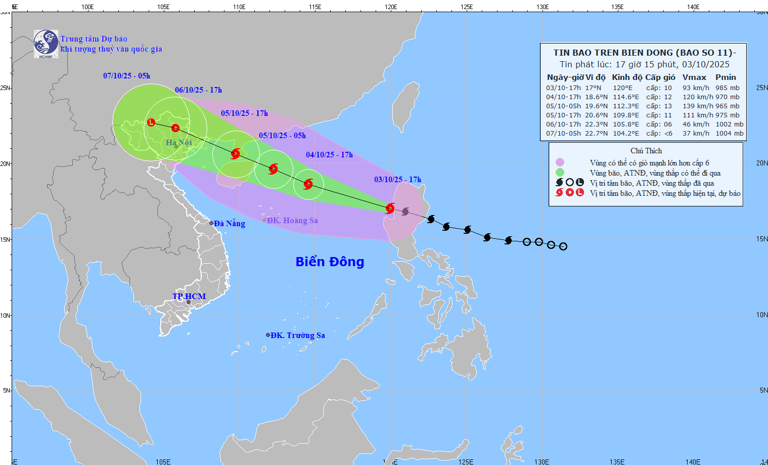 Bão Matmo có thể gây mưa to đến rất to cho khu vực Bắc Bộ