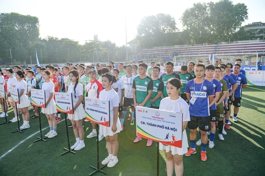 Khai mạc giải bóng đá công nhân, viên chức Việt Nam 2025