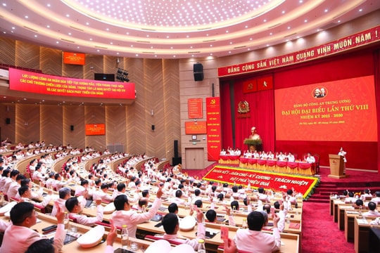 Đại hội Đại biểu Đảng bộ Công an Trung ương tiến hành phiên trù bị