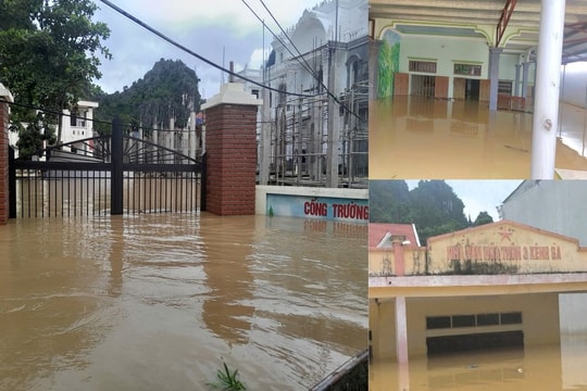 Ninh Bình: Hơn 600 hộ dân ở Kênh Gà vẫn bị cô lập