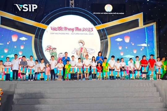 Hải Phòng: Rộn ràng chương trình vui Tết Trung thu cho trẻ em