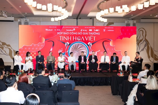 Giải thưởng Tinh hoa Việt: Lan tỏa các giá trị văn hoá - nghệ thuật đặc sắc của dân tộc