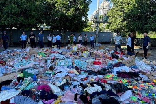 Tiêu hủy hơn 24.600 sản phẩm là tang vật vi phạm hành chính