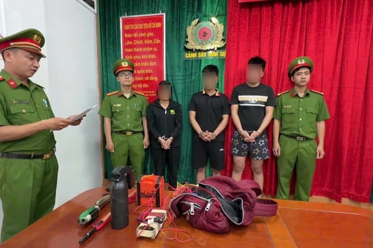 Triệt phá nhóm  trộm chó, bắt giữ 3 đối tượng