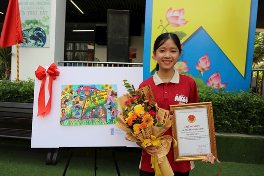 Trao giải cuộc thi toàn quốc về phòng, chống tác hại thuốc lá dành cho thiếu nhi