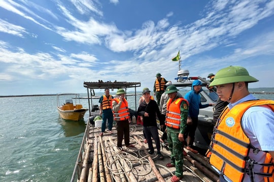 Chủ động “từ sớm, từ xa”, Biên phòng Quảng Ninh khẩn trương ứng phó bão số 11