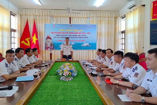 Hải đoàn 42 phát động Cuộc thi “Em yêu biển, đảo quê hương”