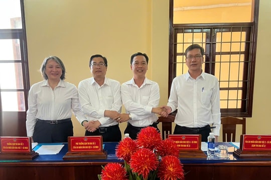 TAND tỉnh Cà Mau: Cụm thi đua số II đổi mới, sáng tạo, nâng cao hiệu quả công tác