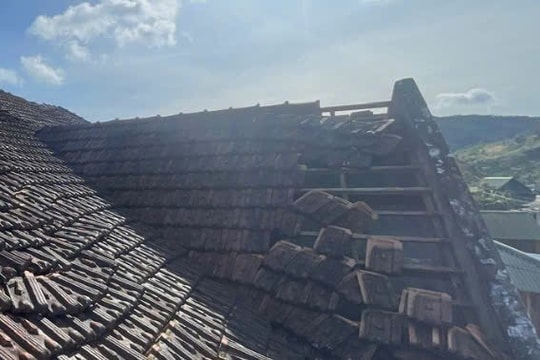 Thiệt hại ban đầu do động đất 4,9 độ richter gây ra ở Quảng Ngãi