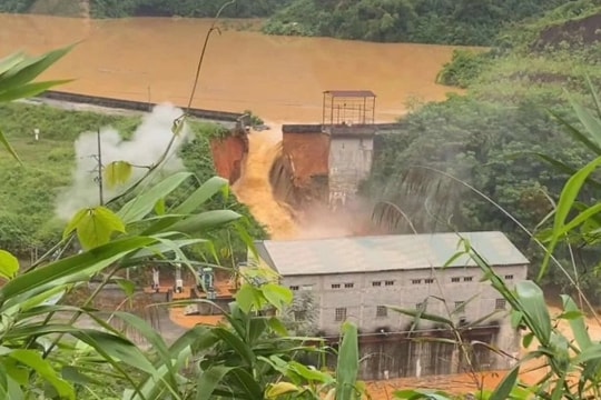 Vỡ đập Thủy điện Bắc Khê 1 ở Lạng Sơn