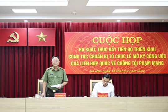 Bảo đảm tuyệt đối an ninh, an toàn cho Lễ mở ký Công ước Hà Nội