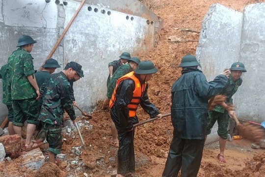 Cao Bằng: 7.000 nhà hư hỏng, 1 người chết, 2 người bị thương do ảnh hưởng bão số 11