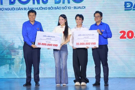 Tuổi trẻ TP.HCM góp hơn 10 tỷ đồng giúp đồng bào bão lũ