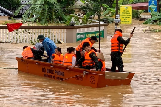 Mưa lũ sau bão số 11 khiến 7 người chết và mất tích