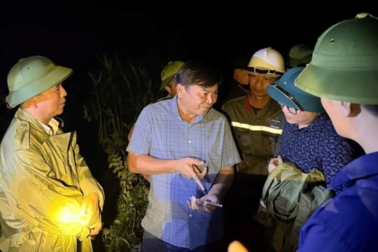 Vỡ đập ở Lạng Sơn: Sẵn sàng ứng phó với mọi tình huống có thể xảy ra