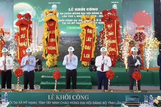 Tây Ninh: Khởi công dự án nhà ở xã hội hơn 1.600 căn hộ