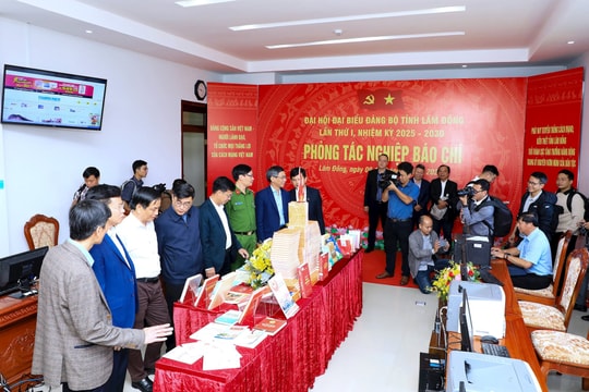 Lâm Đồng khai trương trung tâm báo chí phục vụ Đại hội đại biểu Đảng bộ tỉnh