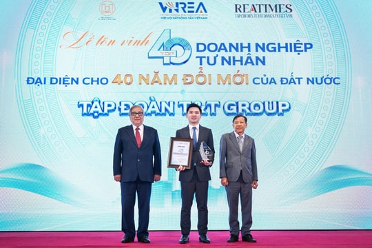 T&T Group được vinh danh Top các doanh nghiệp tư nhân tiêu biểu