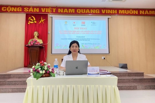 Tham vấn hoàn thiện ứng dụng trợ giúp pháp lý trên thiết bị di động