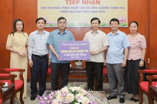 Quảng Ninh hỗ trợ 15 tỷ đồng khắc phục hậu quả thiên tai