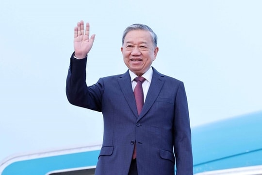 Tổng Bí thư Tô Lâm đến Bình Nhưỡng, bắt đầu thăm cấp Nhà nước tới Triều Tiên