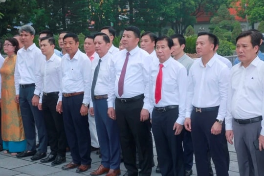 Thanh Hóa: Hiệp hội Doanh nghiệp dâng hương kỷ niệm  Ngày Doanh nhân Việt Nam