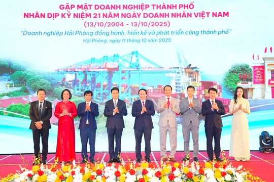 Chủ tịch UBND TP. Hải Phòng: Doanh nghiệp thành công thì thành phố phát triển