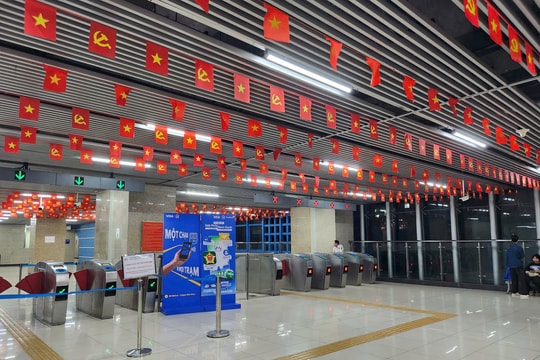 Hà Nội Metro miễn phí vé tàu Cát Linh – Hà Đông cho khách thử nghiệm định danh điện tử