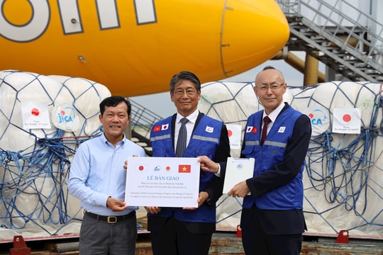 Nhật Bản viện trợ khẩn cấp cho người dân vùng lũ Bắc Ninh