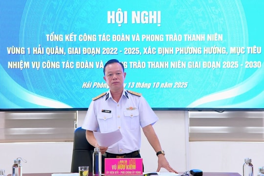Vùng 1 Hải quân tổng kết phong trào thanh niên