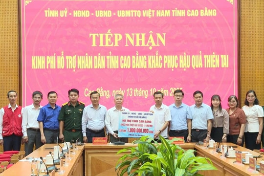 Đà Nẵng hỗ trợ 3 tỉnh phía Bắc khắc phục hậu quả bão số 11
