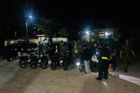 Công an Quảng Trị tăng cường tuần tra, kiểm soát, đảm bảo an ninh trật tự và an toàn giao thông