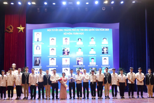 Hà Nội công bố 13 đội tuyển học sinh giỏi quốc gia năm học 2025-2026