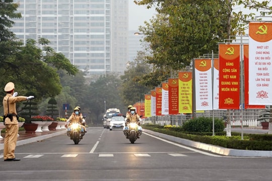 Tạm cấm nhiều tuyến đường ở Hà Nội từ 15 đến 17/10