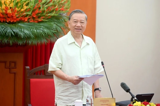 Tổng Bí thư Tô Lâm chủ trì phiên họp Thường trực Ban Chỉ đạo Trung ương về phát triển khoa học, công nghệ, đổi mới sáng tạo và chuyển đổi số