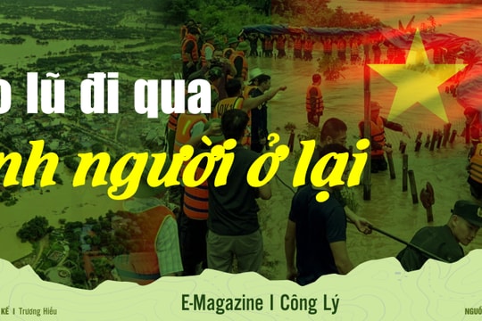 Bão lũ đi qua, tình người ở lại