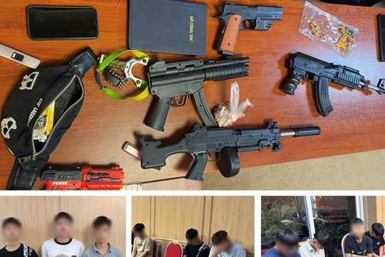 Kịp thời ngăn chặn 2 nhóm thanh thiếu niên gây mất an ninh trật tự